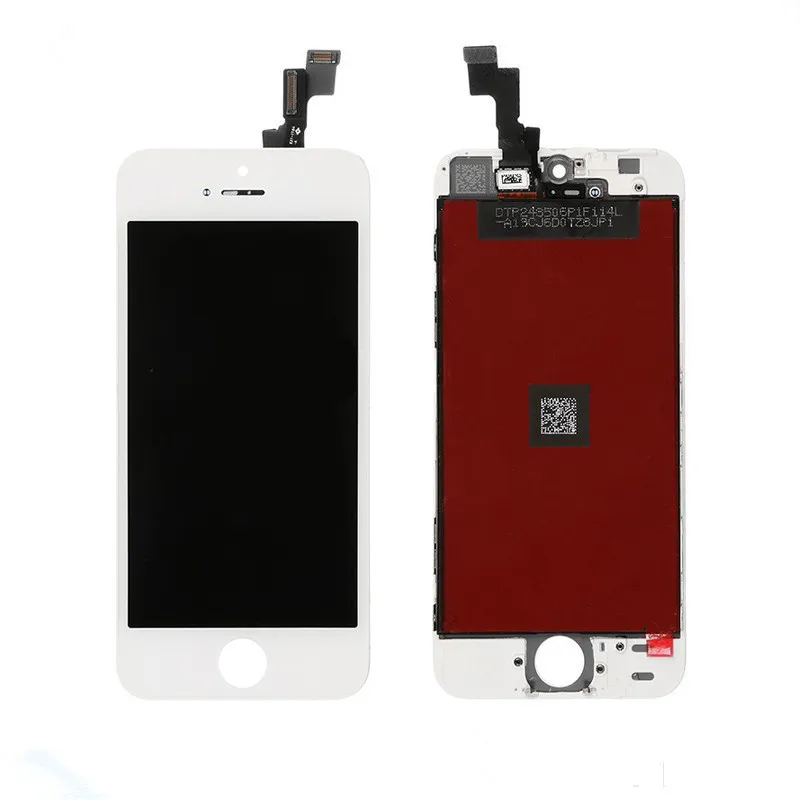 Класс А + ЖК-дисплей сенсорные панели для iPhone 5 5S 6G 6S 7 8 Plus Белый сенсорный