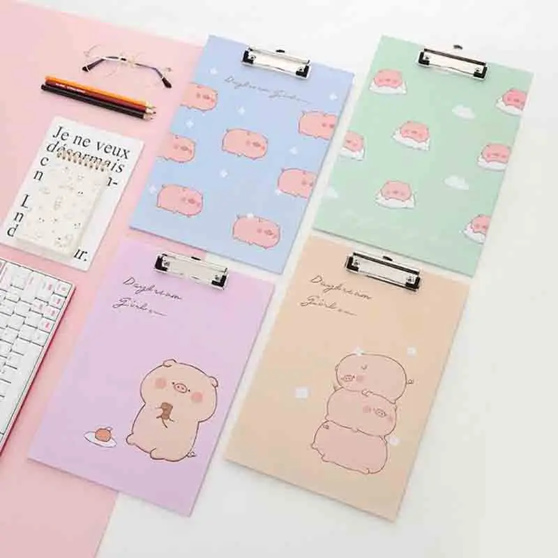 1 Pcs Kawaii Pig A4 File Folder Clipboard Writing Pad Document Clip Holders School Office Stationery Board Clamp Supply
1 Pcs Kawaii Pig A4 File Folder Clipboard Writing Pad Document Clip Holders School Office Stationery Board Clamp Supply