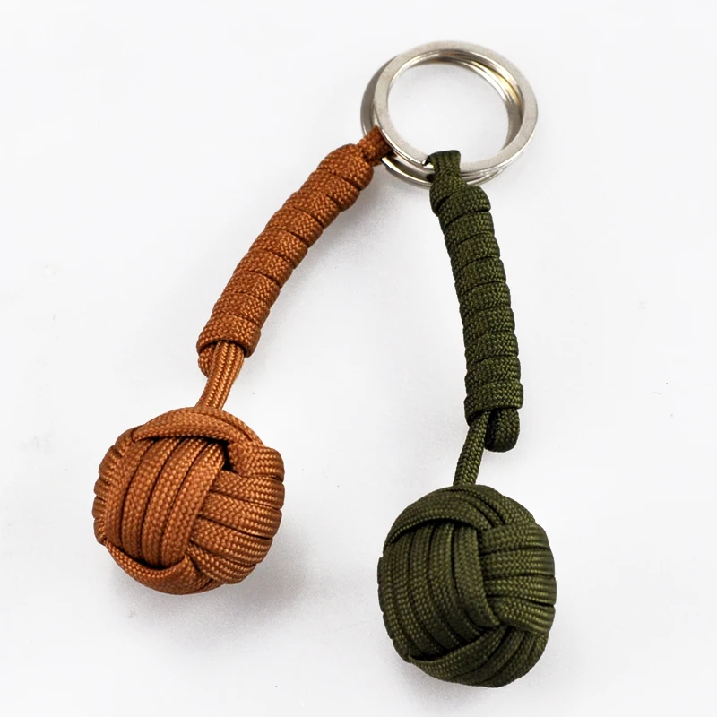Key Chain Security Protection Monkey Fist Steel Ball Bearing Self Defense Lanyard Survival One piece
Key Chain Security Protection Monkey Fist Steel Ball Bearing Self Defense Lanyard Survival One piece