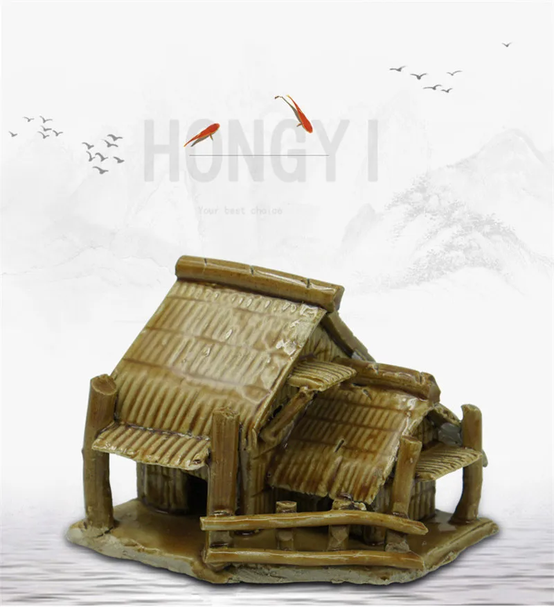 HONGYI 1 piece S/M/L size fish tank landscaping decoration aquarium crafts ceramic house not polluting water quality
HONGYI 1 piece S/M/L size fish tank landscaping decoration aquarium crafts ceramic house not polluting water quality