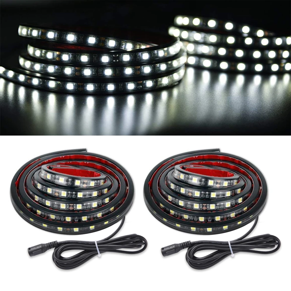 MICTUNING 2pcs Universal 60" Cargo Truck Decorative Atmosphere Lamp Bulbs Auto Led White Strip Light 12V Car Styling Accessories
MICTUNING 2pcs Universal 60" Cargo Truck Decorative Atmosphere Lamp Bulbs Auto Led White Strip Light 12V Car Styling Accessories