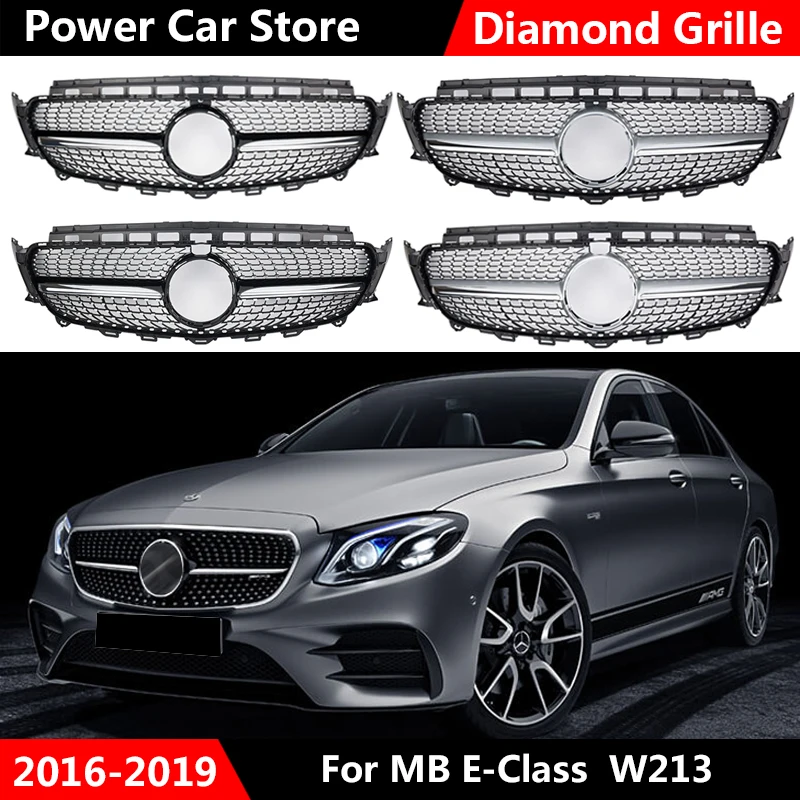 GTR Style Car Front Bumper Grill Racing Grills For Mercedes For Benz W213 E200 E300 E400 E43 For AMG 2016-2019 Without Emblem
GTR Style Car Front Bumper Grill Racing Grills For Mercedes For Benz W213 E200 E300 E400 E43 For AMG 2016-2019 Without Emblem