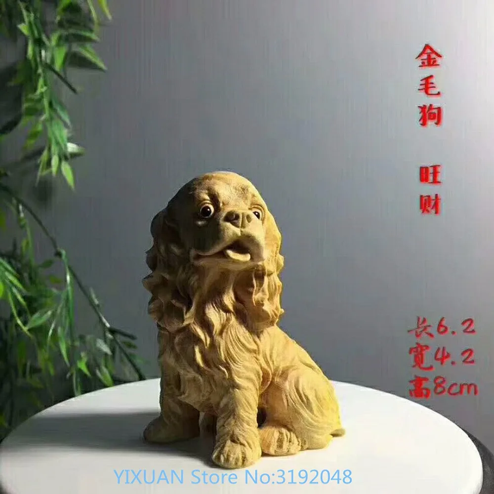 lobular boxwood wood Zodiac dog with hand carving crafts creative Home Furnishing ornaments golden .
lobular boxwood wood Zodiac dog with hand carving crafts creative Home Furnishing ornaments golden .