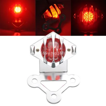 Chrome Grill Rear Tail Stop Brake Light License Plate Bracket Holder Devil's mouth style Taillight Universal
Chrome Grill Rear Tail Stop Brake Light License Plate Bracket Holder Devil's mouth style Taillight Universal