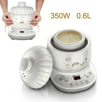 JA4 Mini Electric Slow Cookers Ceramic Whiteware Porridge Soup Stewing Machine 9.5H Timing with LED Touch Panel
JA4 Mini Electric Slow Cookers Ceramic Whiteware Porridge Soup Stewing Machine 9.5H Timing with LED Touch Panel