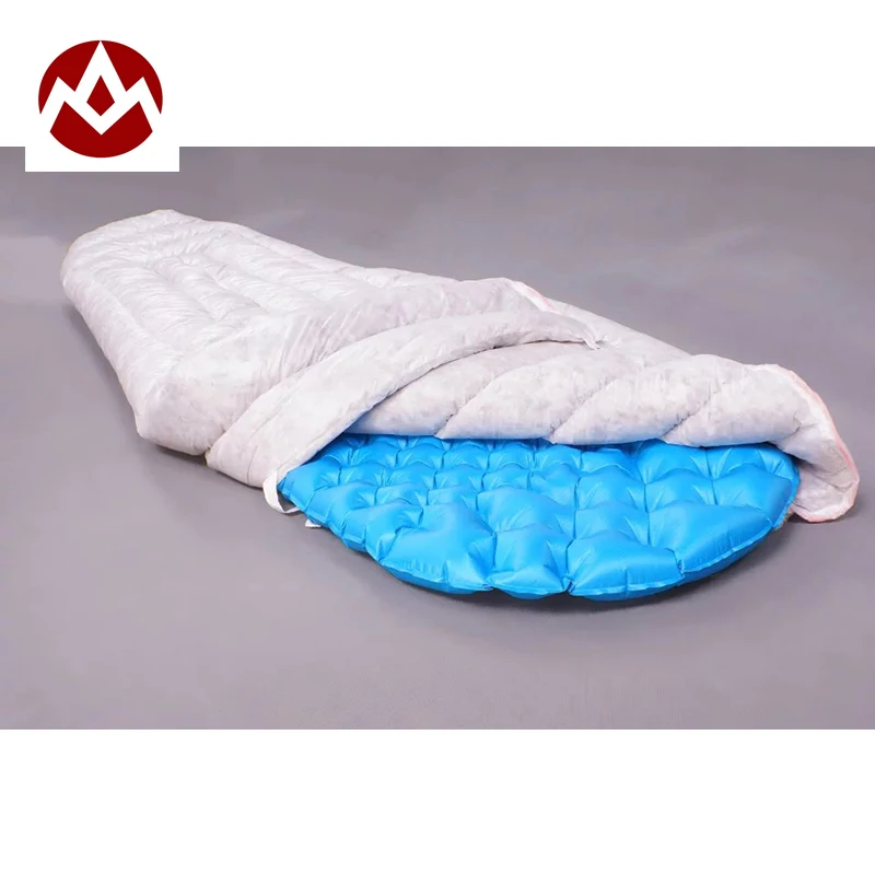 

Free shipping Aegismax Wind hard Tiny outdoor ultralight envelope type 290 grams white Goose down camping sleeping bag