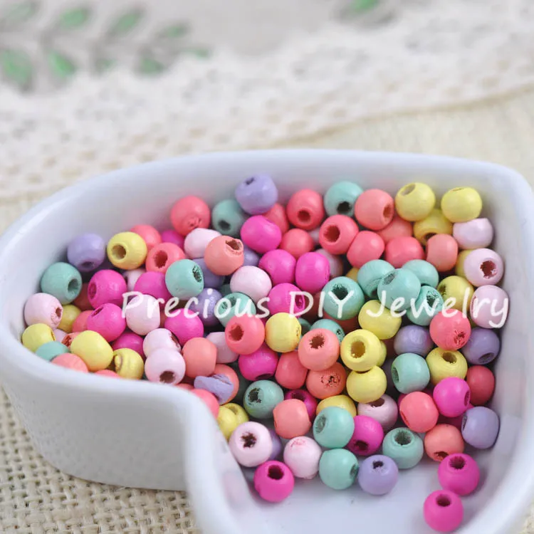 Mixed Color Natural Wooden Round Ball Spacer Beads For Jewelry Making 6mm 500Pcs MT1362-6
Mixed Color Natural Wooden Round Ball Spacer Beads For Jewelry Making 6mm 500Pcs MT1362-6