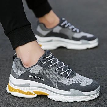 2019 Spring Running Shoes Adults Men Sports Jogging Footwear Lace-up Walking Trainers Mesh Lightweight Outdoor Athletic Shoes
2019 Spring Running Shoes Adults Men Sports Jogging Footwear Lace-up Walking Trainers Mesh Lightweight Outdoor Athletic Shoes