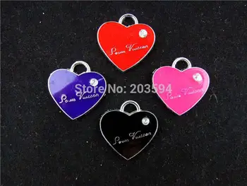 AE269 100Pcs Mix Color Alloy metal Enamel Heart Charms Pendants 26x26mm bead bead
AE269 100Pcs Mix Color Alloy metal Enamel Heart Charms Pendants 26x26mm bead bead