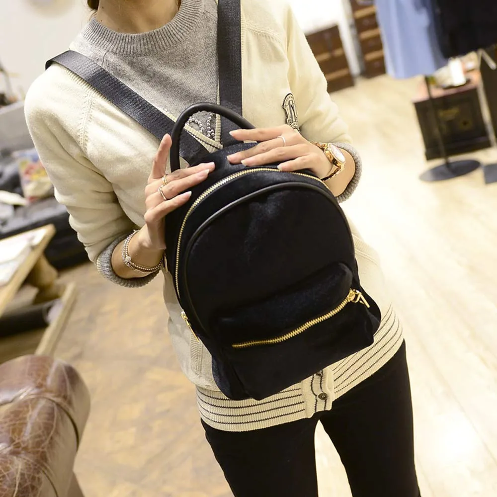 Backpacks School Bags for Teenage Girls Women Gold Velvet Small Rucksack Backpack School Book Shoulder Bag Mochila Rugzak#L5%
Backpacks School Bags for Teenage Girls Women Gold Velvet Small Rucksack Backpack School Book Shoulder Bag Mochila Rugzak#L5%