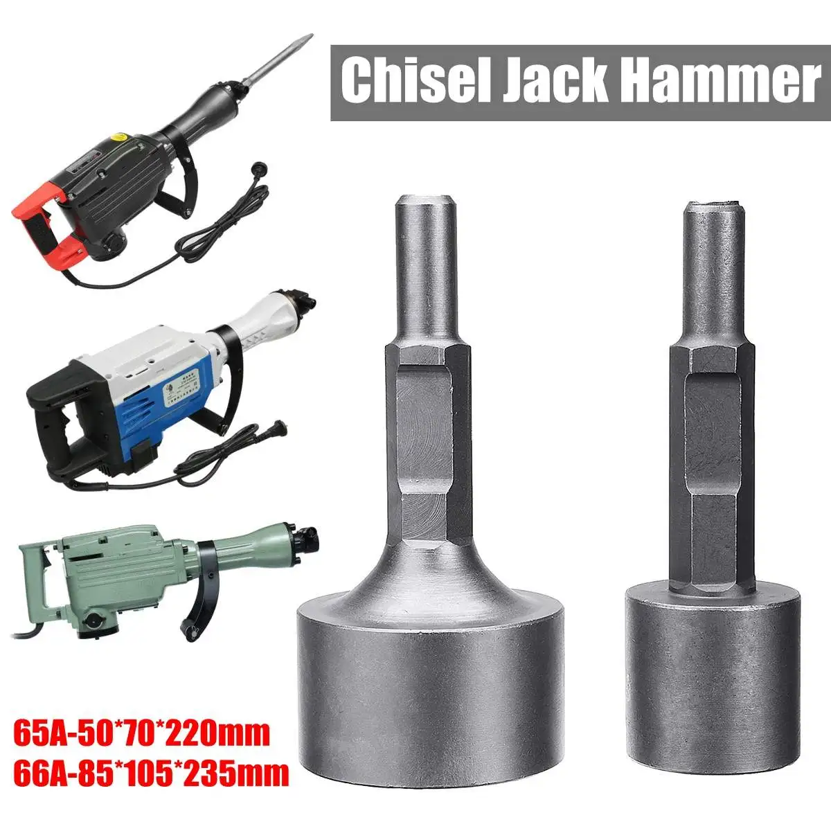 65A/66A Jack Hammer Star Picket Post Driver Chisel Bit For Demolition Jackhammer Breaker
65A/66A Jack Hammer Star Picket Post Driver Chisel Bit For Demolition Jackhammer Breaker
