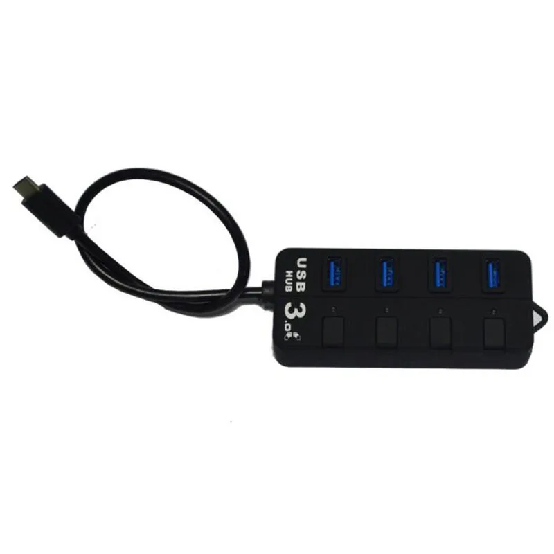 Free shipping 3.1 TYPE C 4-port pushbutton switch USB 3.0 HUB hub rubber spray rubber material USB splitter Computer splitter
Free shipping 3.1 TYPE C 4-port pushbutton switch USB 3.0 HUB hub rubber spray rubber material USB splitter Computer splitter