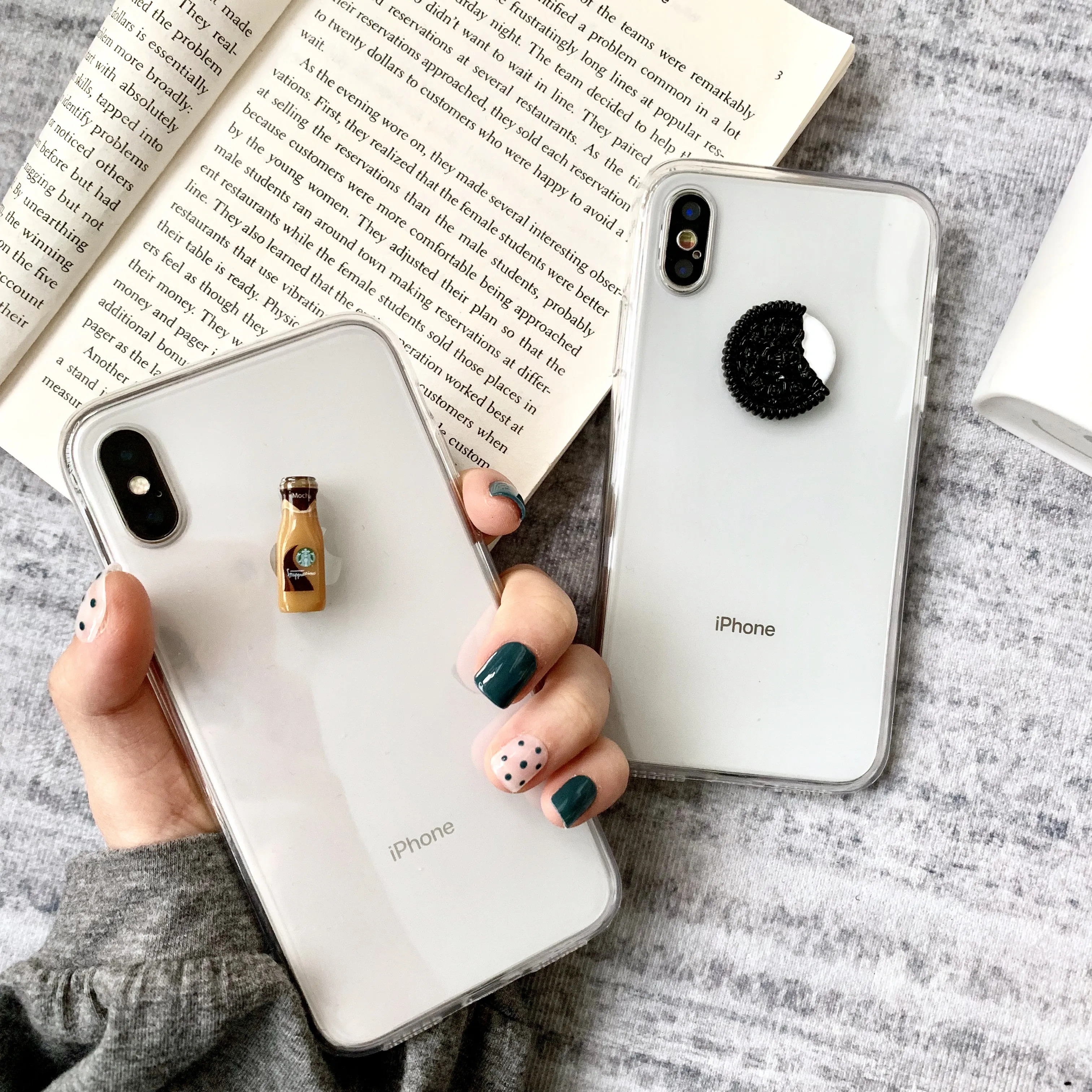 PEIPENG Phone Case For iphone 6 6S 7 8 Plus 3D Cute Oreo Back Cover for iPhone X XS MAX XR Silicone Transparent Soft Coque
PEIPENG Phone Case For iphone 6 6S 7 8 Plus 3D Cute Oreo Back Cover for iPhone X XS MAX XR Silicone Transparent Soft Coque