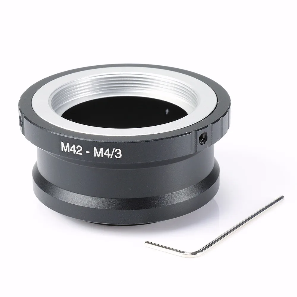 lower price Lens Adapter Ring M42-M4/3 For Takumar M42 Lens and Micro 4/3 M4/3 Mount Adapter with Tripod Mount GF3 G3 E-P3
lower price Lens Adapter Ring M42-M4/3 For Takumar M42 Lens and Micro 4/3 M4/3 Mount Adapter with Tripod Mount GF3 G3 E-P3