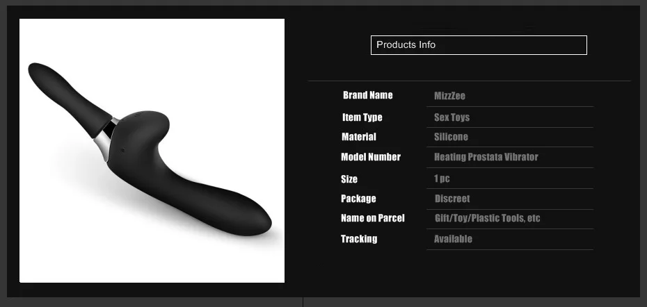 MizzZee Intelligent Heating Prostata Massage USB Rechargeable Prostate Massager for Men Anal Prostata Vibrator Sex Toys 2