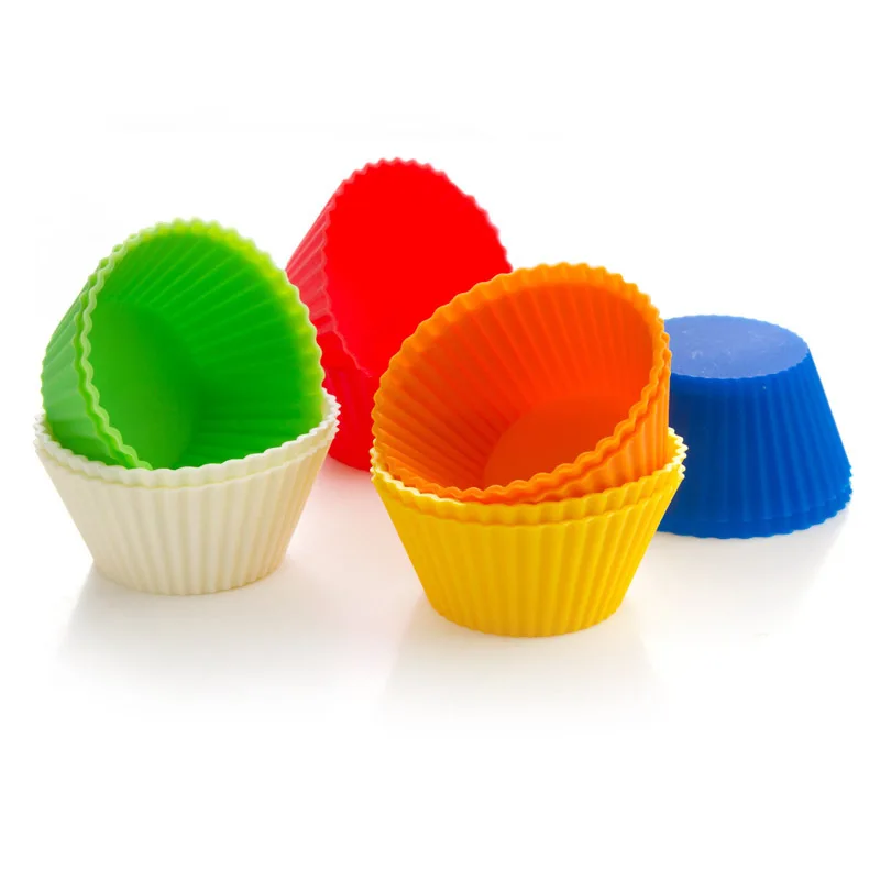 12pcs/lot Silicone Cupcake Liners Mold Muffin Cases Muti Round Shape Cup Cake Tools Bakeware Baking Pastry Tools Cake Mold
12pcs/lot Silicone Cupcake Liners Mold Muffin Cases Muti Round Shape Cup Cake Tools Bakeware Baking Pastry Tools Cake Mold