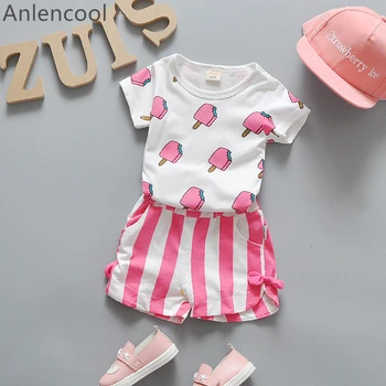Anlencool Baby Clothing Sets Brand Baby Girl Boy Clothing Sets Popsicle Print Design T-shirt+Shorts 2Pcs for Baby Clothes
Anlencool Baby Clothing Sets Brand Baby Girl Boy Clothing Sets Popsicle Print Design T-shirt+Shorts 2Pcs for Baby Clothes