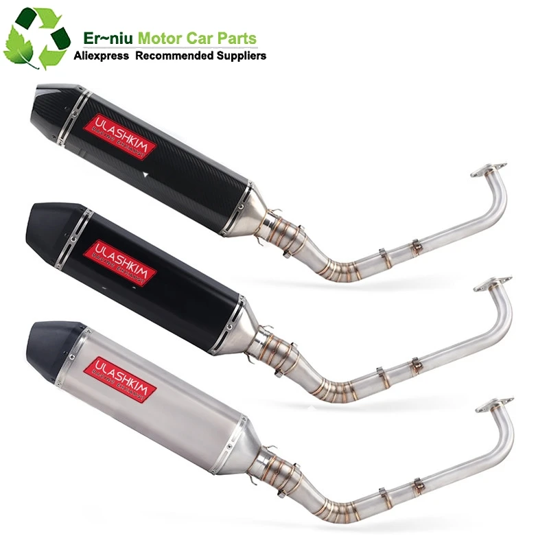 Modified Front Middle Link Pipe Scooter Exhaust Muffler Escape Full System Slip-On For yamaha NVX155 NVX 155 Aerox155 Aerox 155
Modified Front Middle Link Pipe Scooter Exhaust Muffler Escape Full System Slip-On For yamaha NVX155 NVX 155 Aerox155 Aerox 155