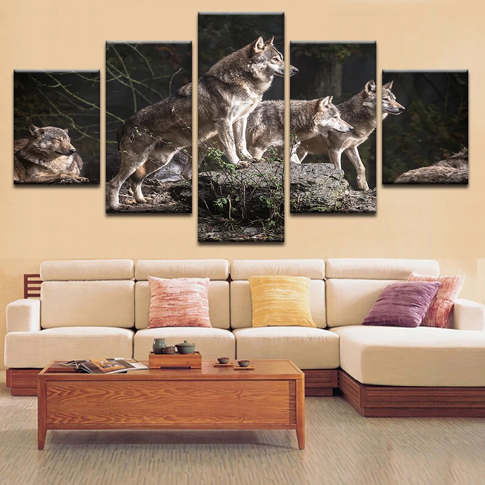 Tableau Framework Painting Modern Animal Wolves Photo Canvas Art HD Printed Live Wall Decoration Modular Picture Posters
Tableau Framework Painting Modern Animal Wolves Photo Canvas Art HD Printed Live Wall Decoration Modular Picture Posters