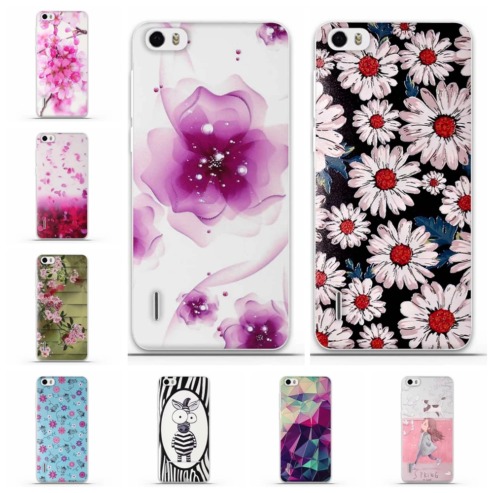 For Huawei Honor 6 Case Ultra-thin Soft TPU Silicone For Honor 6 H60-L01 H60-L02 Cover 3D Floral Patterned For Honor 6 Coque
For Huawei Honor 6 Case Ultra-thin Soft TPU Silicone For Honor 6 H60-L01 H60-L02 Cover 3D Floral Patterned For Honor 6 Coque