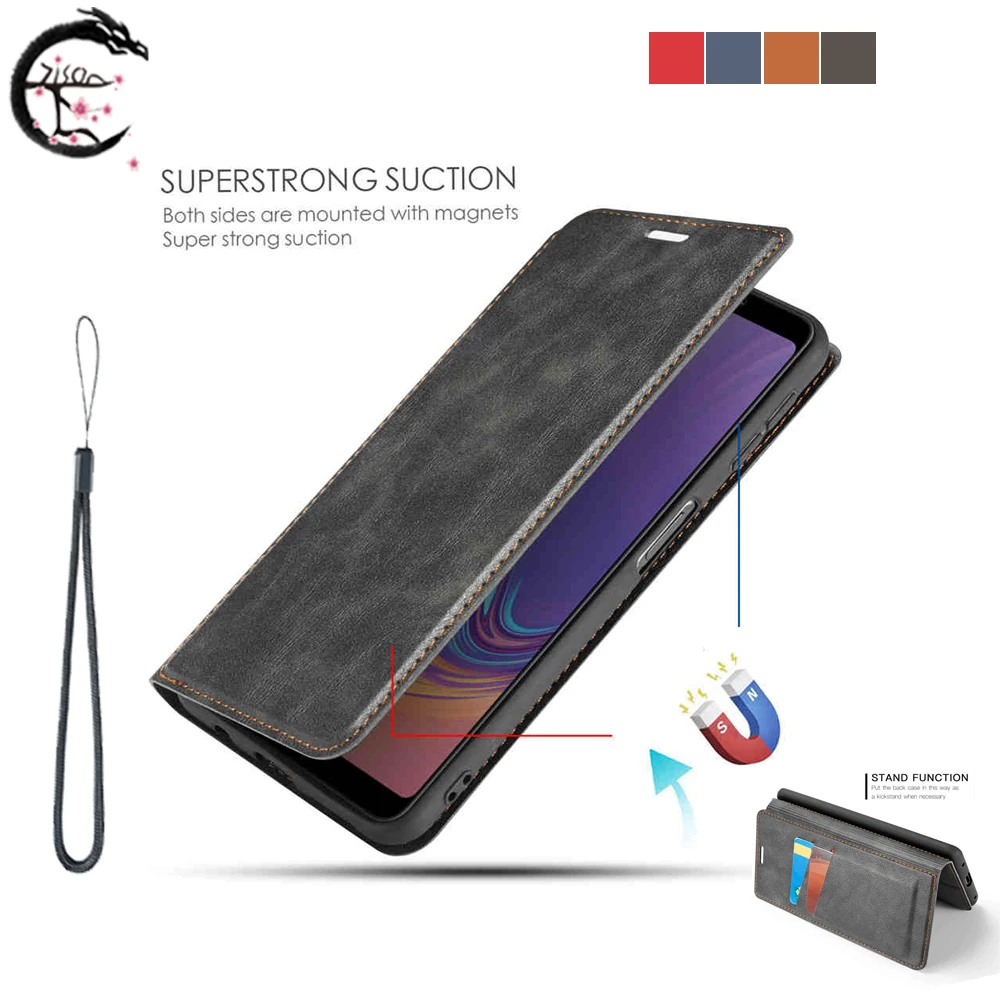 PU Leather Case For Samsung Galaxy A8 2018 A530F Phone Stand Flip Cover A82018 Wallet Shell SM-A530W Magnetic Card Slots Casing
PU Leather Case For Samsung Galaxy A8 2018 A530F Phone Stand Flip Cover A82018 Wallet Shell SM-A530W Magnetic Card Slots Casing