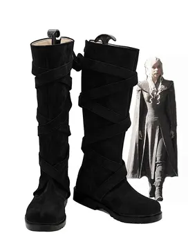 Game of Thrones Season 7 Daenerys Targaryen Cosplay Boots Shoes Black Costumes Accessories Boots Custom Made
Game of Thrones Season 7 Daenerys Targaryen Cosplay Boots Shoes Black Costumes Accessories Boots Custom Made