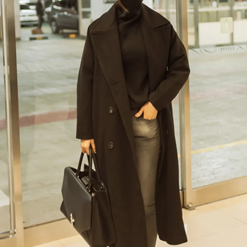 LANMREM 2019 Autumn And Winter New Casual Fashion Temperament Women Loose Plus Solid Color Long Double-breasted Wool Coat TC319
LANMREM 2019 Autumn And Winter New Casual Fashion Temperament Women Loose Plus Solid Color Long Double-breasted Wool Coat TC319
