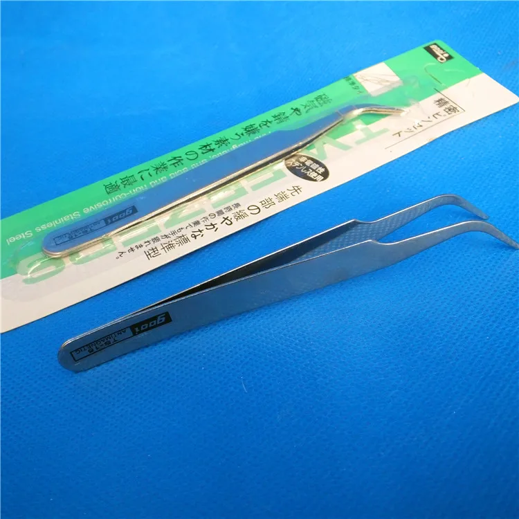 Stainless Steel curved tweezer DIY nipper perler bead nipping hama bead handicraft clamp plier
Stainless Steel curved tweezer DIY nipper perler bead nipping hama bead handicraft clamp plier
