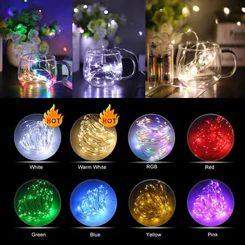 Decorative LED Lights 2M 20 LEDs Fairy Light Battery Operated Copper Wire Timer Christmas Party Wedding Garland Festival Strings
Decorative LED Lights 2M 20 LEDs Fairy Light Battery Operated Copper Wire Timer Christmas Party Wedding Garland Festival Strings