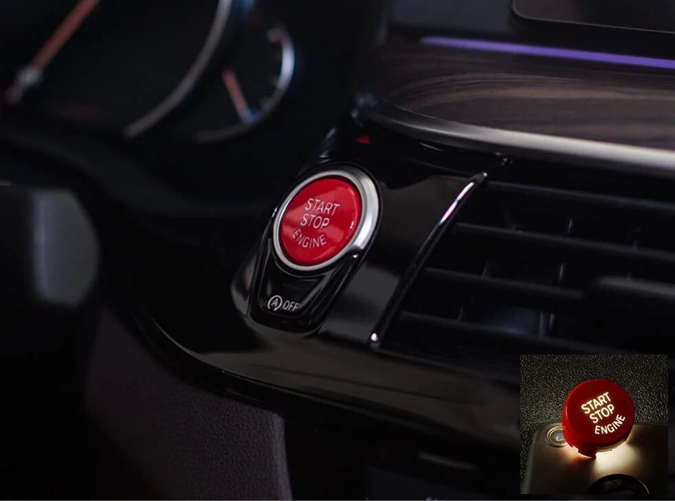 For BMW 5 Series G30 530i 2017 2018 Red Engine Start Stop Button Cover Trim Decoration
For BMW 5 Series G30 530i 2017 2018 Red Engine Start Stop Button Cover Trim Decoration