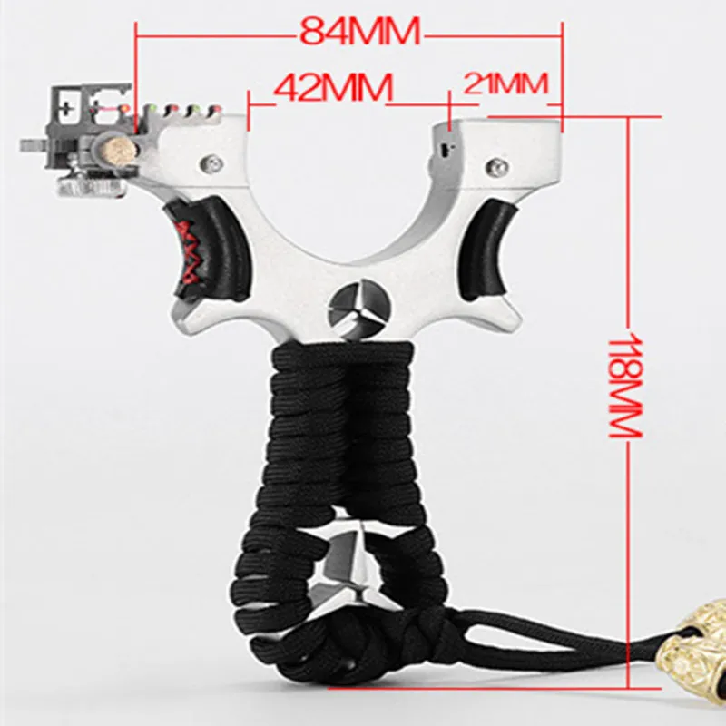 NEW Slingshot precision flat rubber band strong stainless steel outdoor elastic game hunting catapult
NEW Slingshot precision flat rubber band strong stainless steel outdoor elastic game hunting catapult