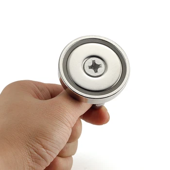 1pcs D48 with hole salvage super strong magnets rare earth permanent Neodymium pot magnet
1pcs D48 with hole salvage super strong magnets rare earth permanent Neodymium pot magnet