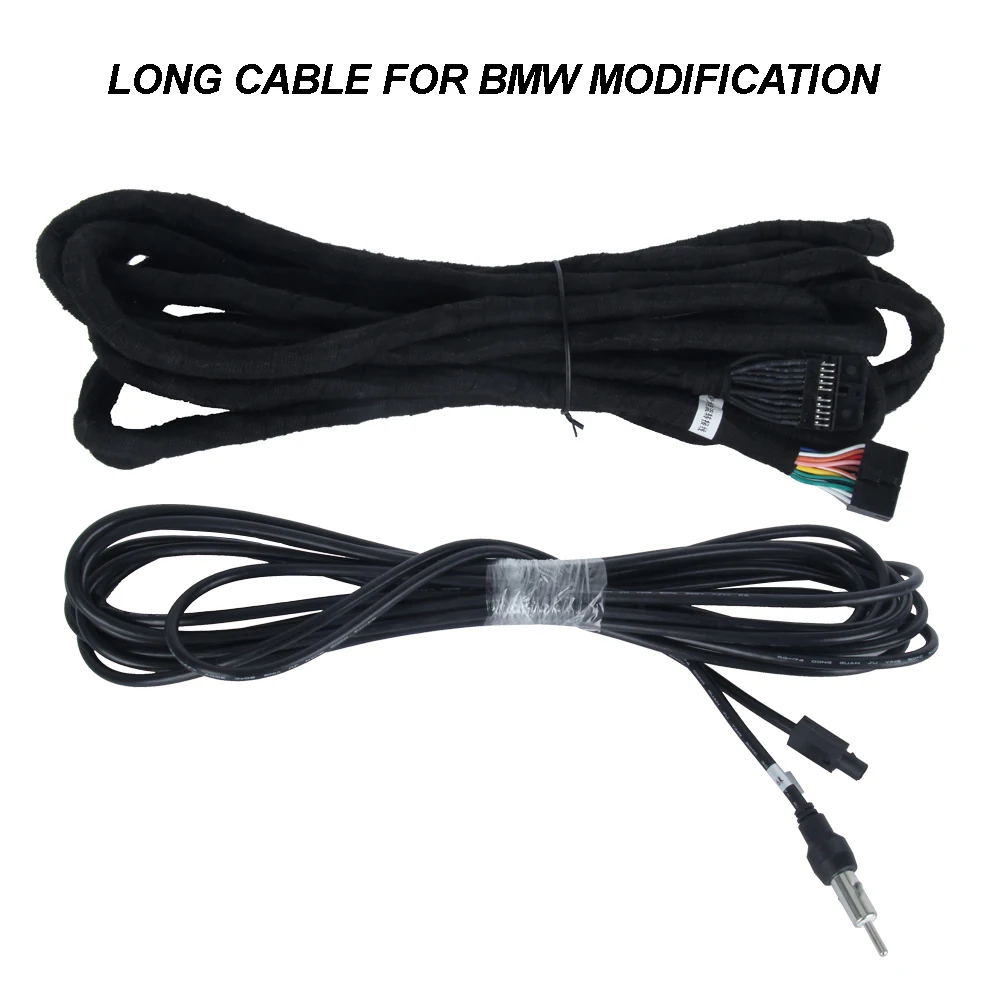 Long cable for BMW E39 E53 X5 with original monitor/navigation DSP system For Car Android 8.0 7.1 Modification RADIO ADAPTER
Long cable for BMW E39 E53 X5 with original monitor/navigation DSP system For Car Android 8.0 7.1 Modification RADIO ADAPTER