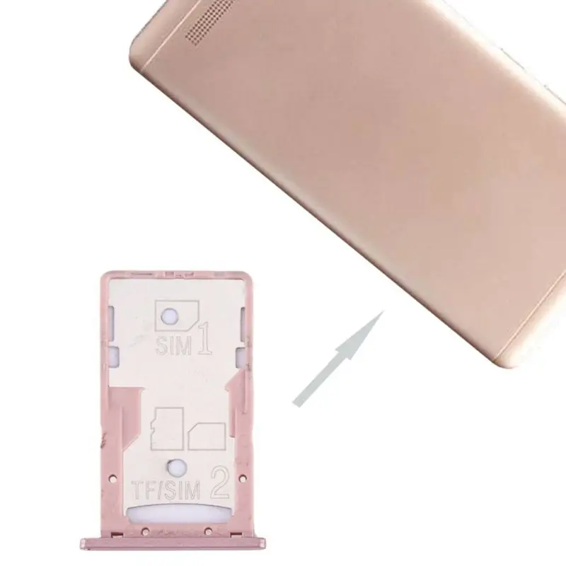 SIM Card Tray Dual Slot Holder Carrier Container Repair Part for Redmi 4/4X/4A/Note 4/Note 4X
SIM Card Tray Dual Slot Holder Carrier Container Repair Part for Redmi 4/4X/4A/Note 4/Note 4X