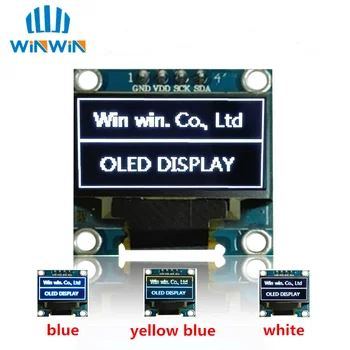 NEW 0.96 inch IIC Serial White/Blue/Yellow OLED Display Module 128X64 I2C SSD1306 12864 LCD Screen Board for Arduino
NEW 0.96 inch IIC Serial White/Blue/Yellow OLED Display Module 128X64 I2C SSD1306 12864 LCD Screen Board for Arduino