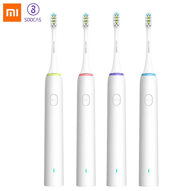 Xiaomi Soocas X1 electric toothbrush adult sonic ultrasonic tooth brush soocare USB rechargeable toothbrush 3 cleaning modes
Xiaomi Soocas X1 electric toothbrush adult sonic ultrasonic tooth brush soocare USB rechargeable toothbrush 3 cleaning modes