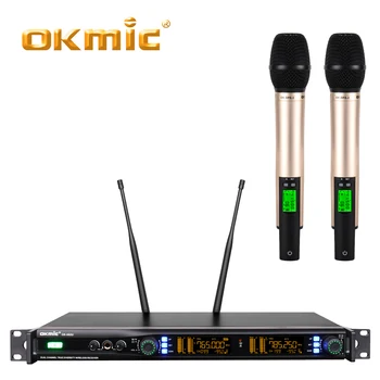 High quality OKMIC UHF true diversity OK-002U+DPA2 Handheld wireless microphone system digital ID pilot series For Stage on
High quality OKMIC UHF true diversity OK-002U+DPA2 Handheld wireless microphone system digital ID pilot series For Stage on