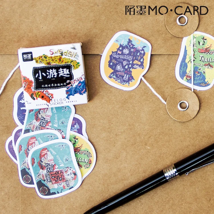 45 pcs/pack Travel maps around the world Label Stickers Decorative Stationery Stickers Scrapbooking DIY Diary Album Stick Label
45 pcs/pack Travel maps around the world Label Stickers Decorative Stationery Stickers Scrapbooking DIY Diary Album Stick Label