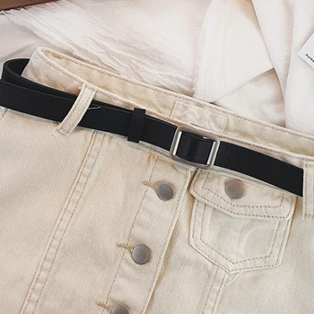 Casual Women Belt Student Adjustable Space Saving Daily Classic Square Buckle Soft Lightweight Portable Faux Leather Nonporous
Casual Women Belt Student Adjustable Space Saving Daily Classic Square Buckle Soft Lightweight Portable Faux Leather Nonporous