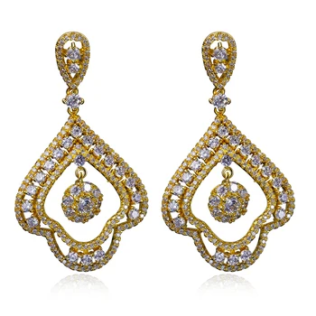 New flower drop Earrings prong setting white cz Earring girl romantic style high fashion jewelry Free shipment
New flower drop Earrings prong setting white cz Earring girl romantic style high fashion jewelry Free shipment