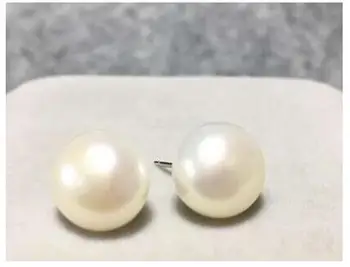 free shipping>>>>noble jewelry charming 14.5mm Freshwater white flat round pearl earring 925s
free shipping>>>>noble jewelry charming 14.5mm Freshwater white flat round pearl earring 925s