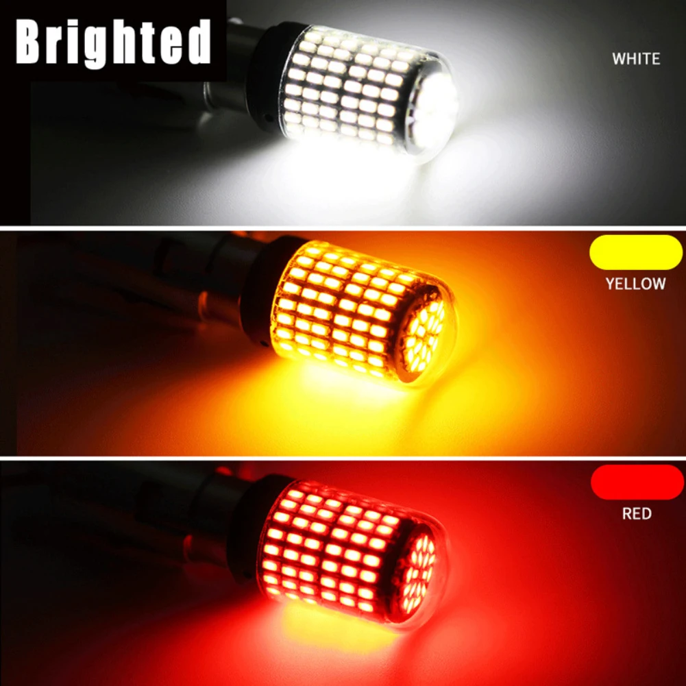 1pc T20-7440 1156 3014-144smd LED Brake Lights 12V Auto Reverse Lamp Turn Signal Daytime Running Light red white yellow
1pc T20-7440 1156 3014-144smd LED Brake Lights 12V Auto Reverse Lamp Turn Signal Daytime Running Light red white yellow