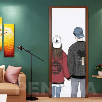 Home Decor 3D Door Sticker Self Adhesive Decal Anime Bear Couples Picture Print Waterproof Environmental Protection Art Poster
Home Decor 3D Door Sticker Self Adhesive Decal Anime Bear Couples Picture Print Waterproof Environmental Protection Art Poster