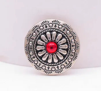 10PC 30MM Antique Silver Flower Engraved Round Metal Leathercraft Handbag Belt Sewing Concho Button Accessories
10PC 30MM Antique Silver Flower Engraved Round Metal Leathercraft Handbag Belt Sewing Concho Button Accessories