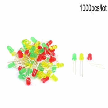 Ultra Bright 4 Colors LED Diodes Super Bright Bulb Panel Board Lamp Light 1000PCS/LOT New Free Shipping & Drop Shipping
Ultra Bright 4 Colors LED Diodes Super Bright Bulb Panel Board Lamp Light 1000PCS/LOT New Free Shipping & Drop Shipping