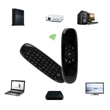 Russian English C120 Fly Air Mouse 2.4G Mini Wireless Keyboard Rechargeable Remote Control for PC Android TV Box
Russian English C120 Fly Air Mouse 2.4G Mini Wireless Keyboard Rechargeable Remote Control for PC Android TV Box