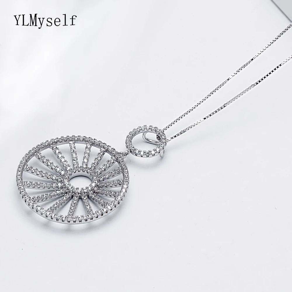 Big trendy silver round suspension chain necklace micro pave crystal Top quality jewelry fantastic 925 sterling silver pendants
Big trendy silver round suspension chain necklace micro pave crystal Top quality jewelry fantastic 925 sterling silver pendants