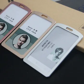 1pcs Newest Aluminium Alloy Assorted Colors Work Card Case Holder Fashion ID Bus Identity Card Badge Holder
1pcs Newest Aluminium Alloy Assorted Colors Work Card Case Holder Fashion ID Bus Identity Card Badge Holder