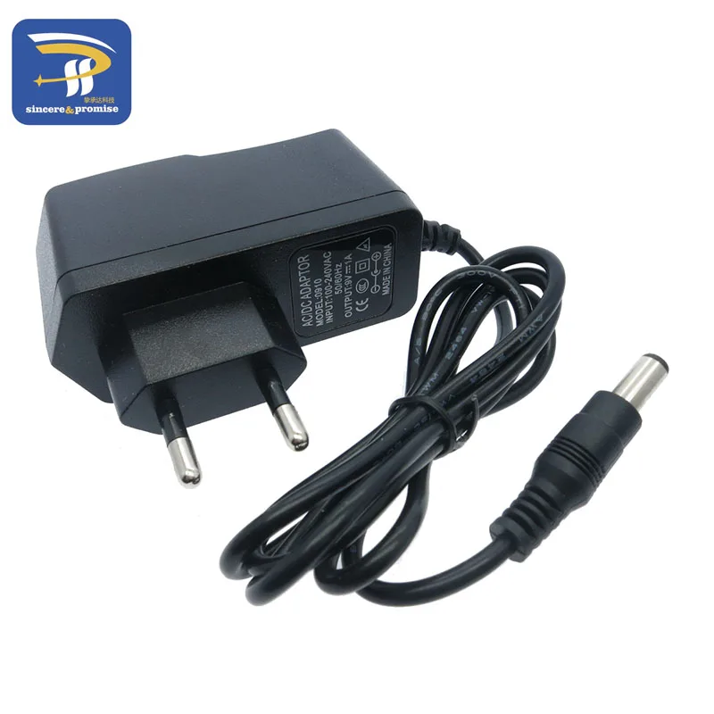 AC 100V-240V Converter Adapter DC 9V 1A Power Supply DC 5.5mm x 2.1mm for Arduino UNO R3 MEGA
AC 100V-240V Converter Adapter DC 9V 1A Power Supply DC 5.5mm x 2.1mm for Arduino UNO R3 MEGA