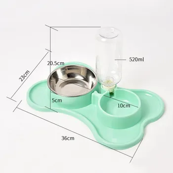 Automatic Drinker Double Bowl Food Bowl Set Pet Supplies Bone Shape Dispenser and Food Feeding Dish for Pet Feeding Anti Splash
Automatic Drinker Double Bowl Food Bowl Set Pet Supplies Bone Shape Dispenser and Food Feeding Dish for Pet Feeding Anti Splash